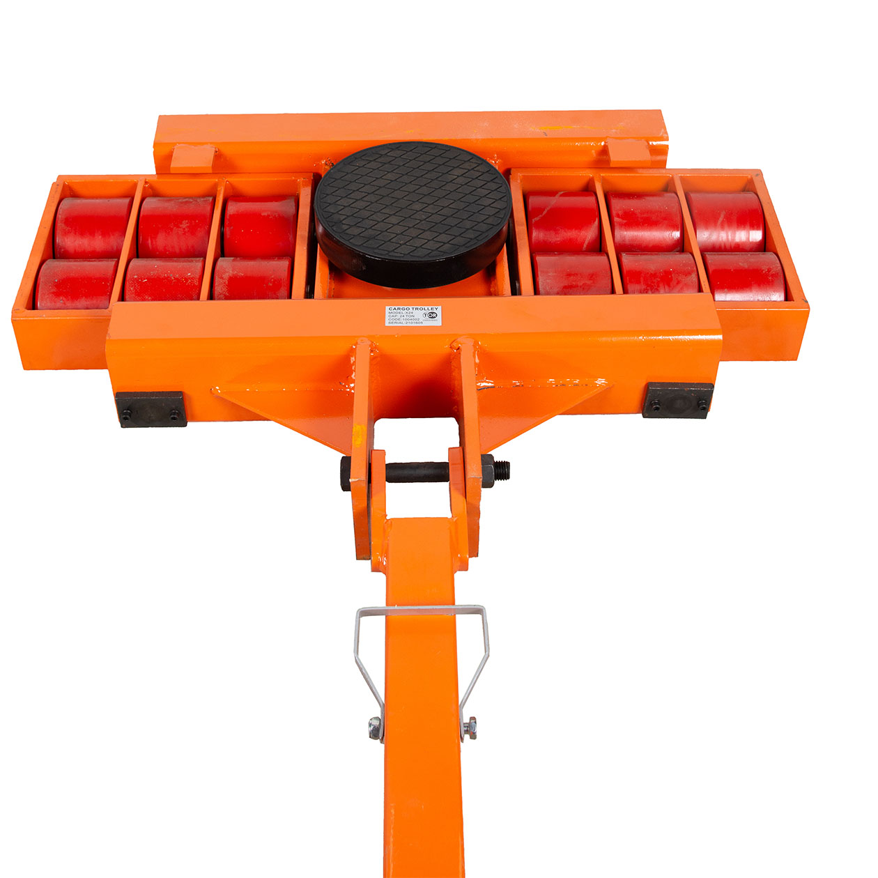 Роликовая платформа поворотная TOR X24 г/п 24 т (с ручкой)