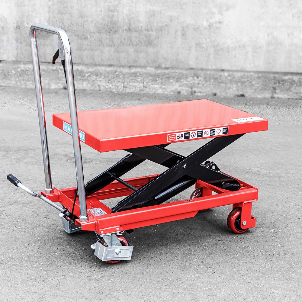 Гидравлический Подъемный Стол Передвижной OXF-80 OXLIFT 800 кг 1000 мм 1016х510х60 мм