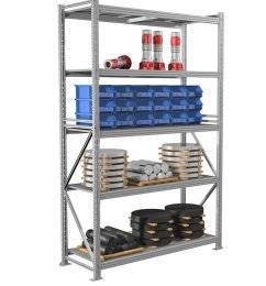 Полочные на зацепах до 500 кг на полку (серия MS Pro)