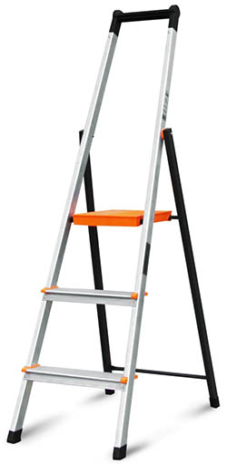 Алюминиевая стремянка Фаворит 102+1 (103)