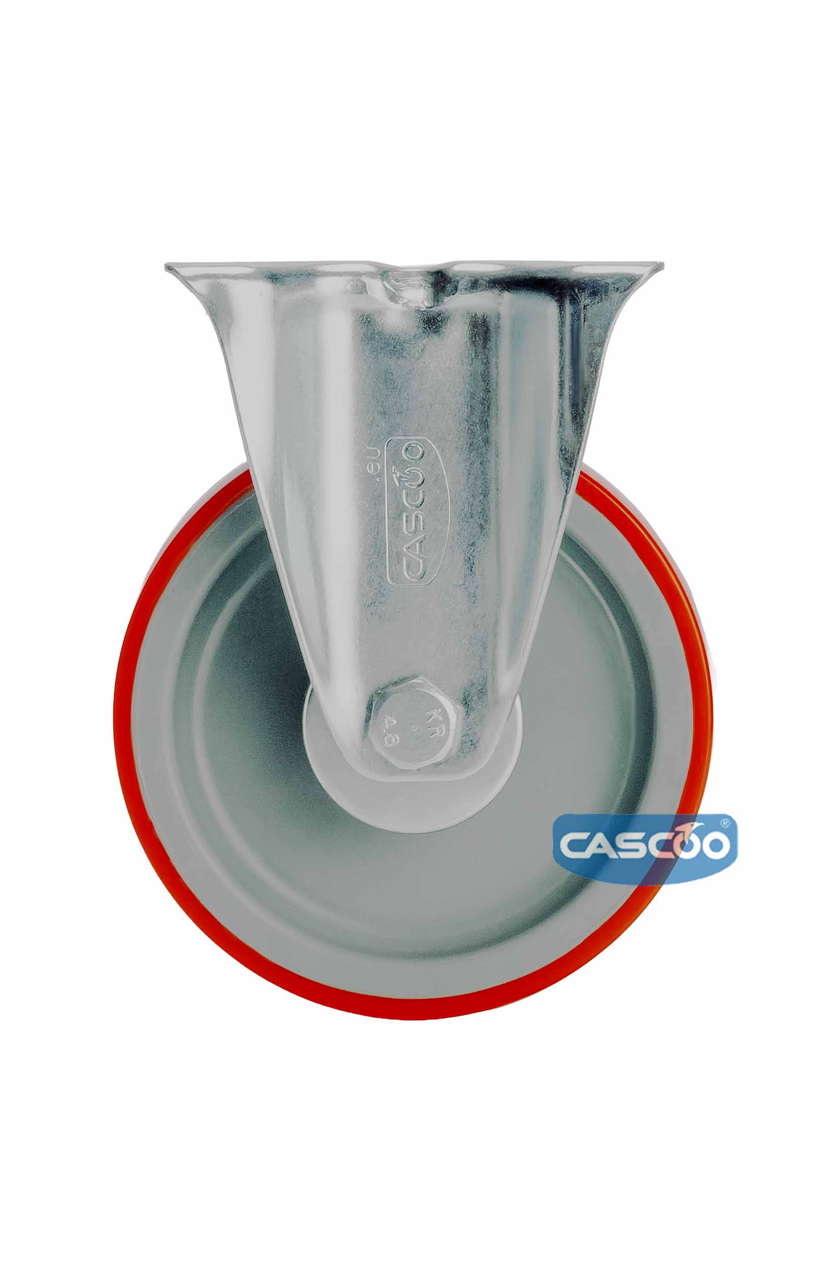 Колесо CASCOO фиксированное (d=100мм, г/п=150кг), полиуретан / полиамид, Германия