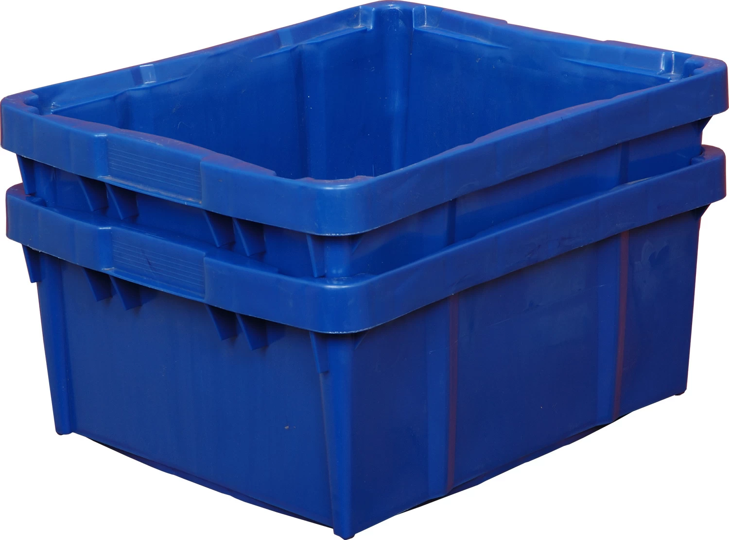 Ящик сплошной 480х393х220 мм, синий