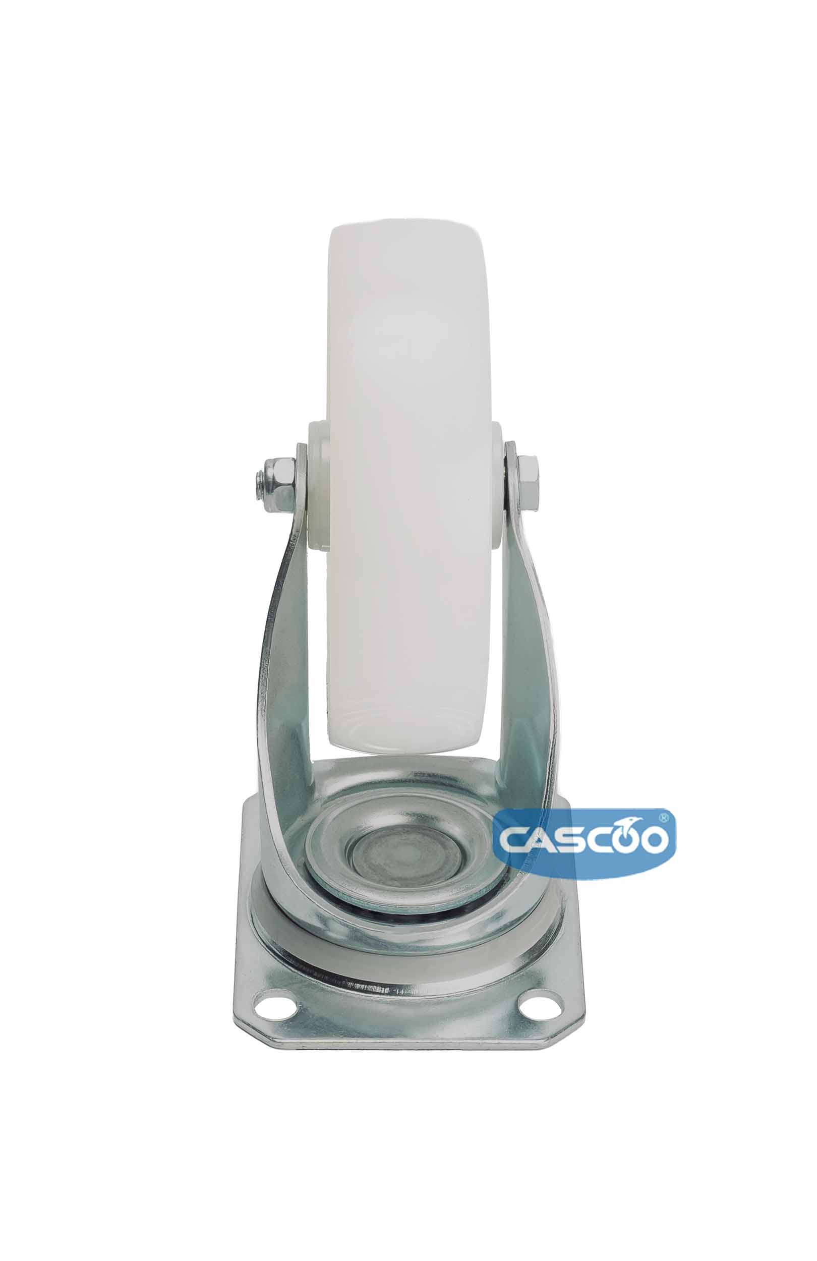 Колесо CASCOO поворотное, (d=125мм, г/п=200кг) полиамид, Германия