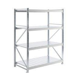 Полочный стеллаж серии MS Pro b 1800x1000х2000h 4 яруса