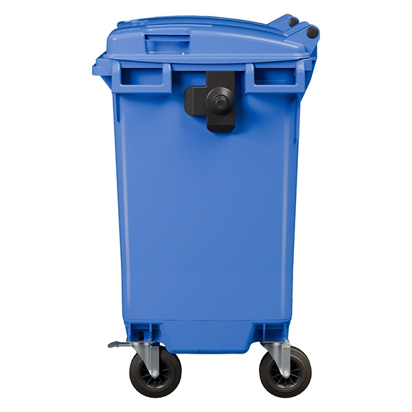 Передвижной мусорный контейнер 770 л. с крышкой без педали