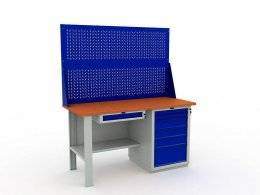 Верстак усиленный W160.F2.WS6.120