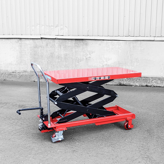 Гидравлический Подъемный Стол Передвижной OXLIFT OXFD-80 1500 мм 800 кг 1206х610х50 мм