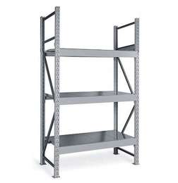 Полочный стеллаж СТ-051 2100x1050x6000h 3 яруса Цинк