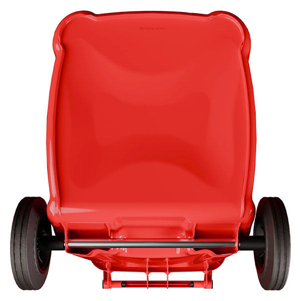 Передвижной мусорный контейнер 240 л., с крышкой без педали