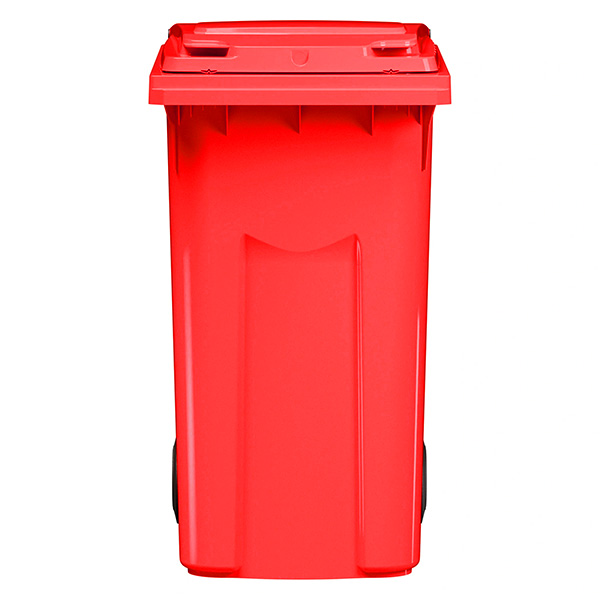 Передвижной мусорный контейнер 360 л. с крышкой без педали