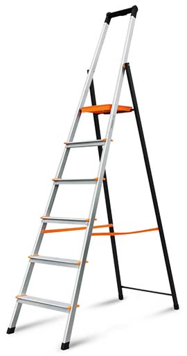 Алюминиевая стремянка Фаворит 105+1 (106)