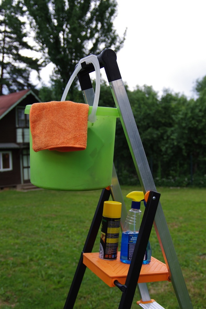 Алюминиевая стремянка Фаворит 107+1 (108)