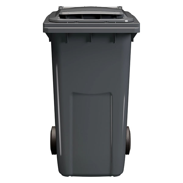 Передвижной мусорный контейнер 240 л., с крышкой без педали