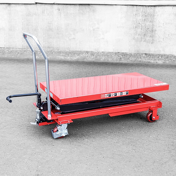 Гидравлический Подъемный Стол Передвижной OXLIFT OXFD-80 1500 мм 800 кг 1206х610х50 мм