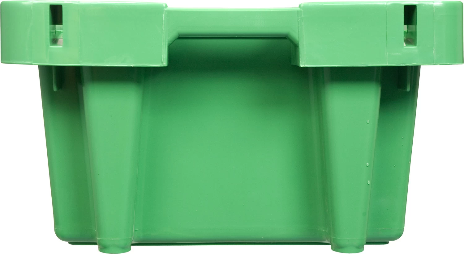 Пластиковый ящик для рыбы 800х400х225 зеленый