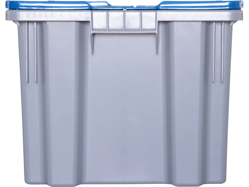 Ящик с крышкой на петлях Safe PRO, 600x400x315 серый