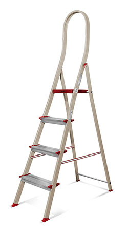 Алюминиевая стремянка Афина 103+1 (104)