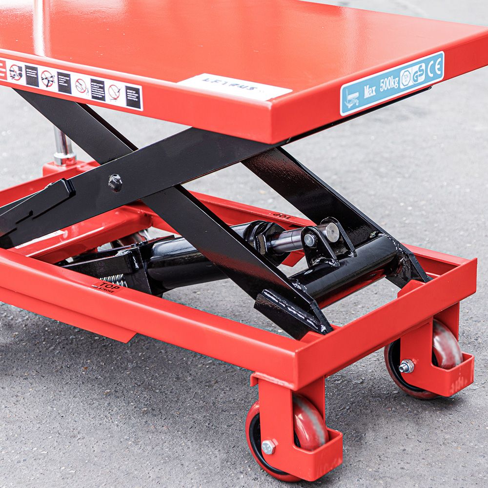 Гидравлический Подъемный Стол Передвижной OXLIFT OXF-50 900 мм 500 кг 815х500х50 мм