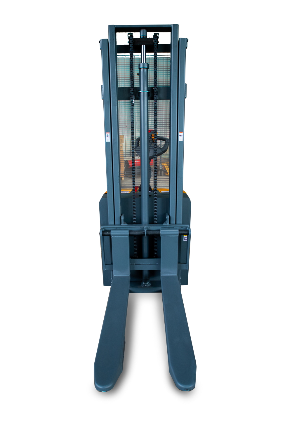 Штабелер самоходный 1,5 т 1,6 м XILIN CDD15K-EN с раздвижными вилами (с платформой)