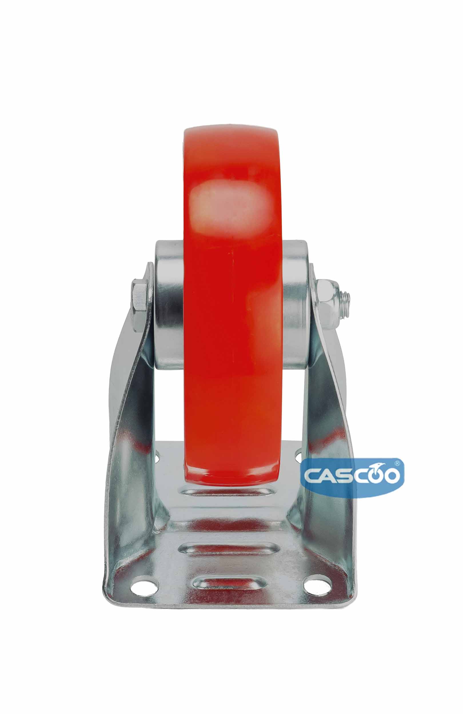Колесо CASCOO фиксированное (d=100мм, г/п=150кг), полиуретан / полиамид, Германия