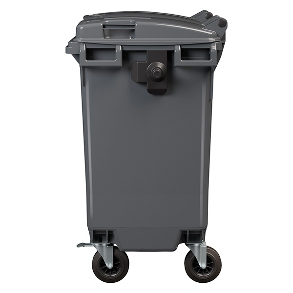 Передвижной мусорный контейнер 770 л. , с крышкой без педали