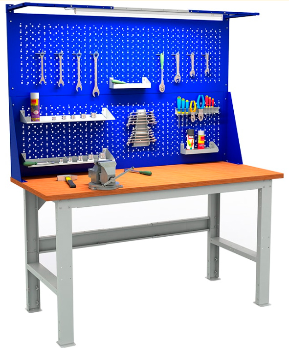 Все о слесарных верстаках: назначение, виды и особенности работы с ними