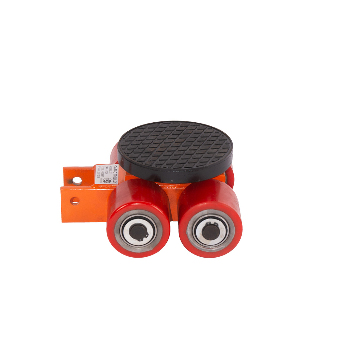 Роликовая платформа поворотная TOR X4 г/п 4 т (с ручкой)