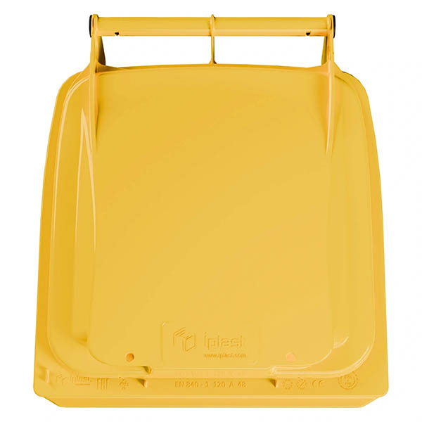 Передвижной мусорный контейнер на колесах 120 литров