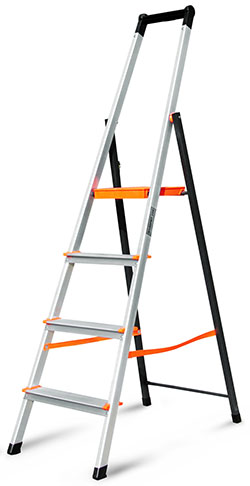 Алюминиевая стремянка Фаворит 103+1 (104)