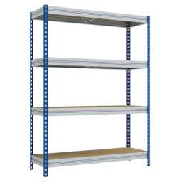 Стеллаж МКФ 15504-2,5 (размеры ДхШхВ= 1525 x 508 x 2500мм, 4 яруса)