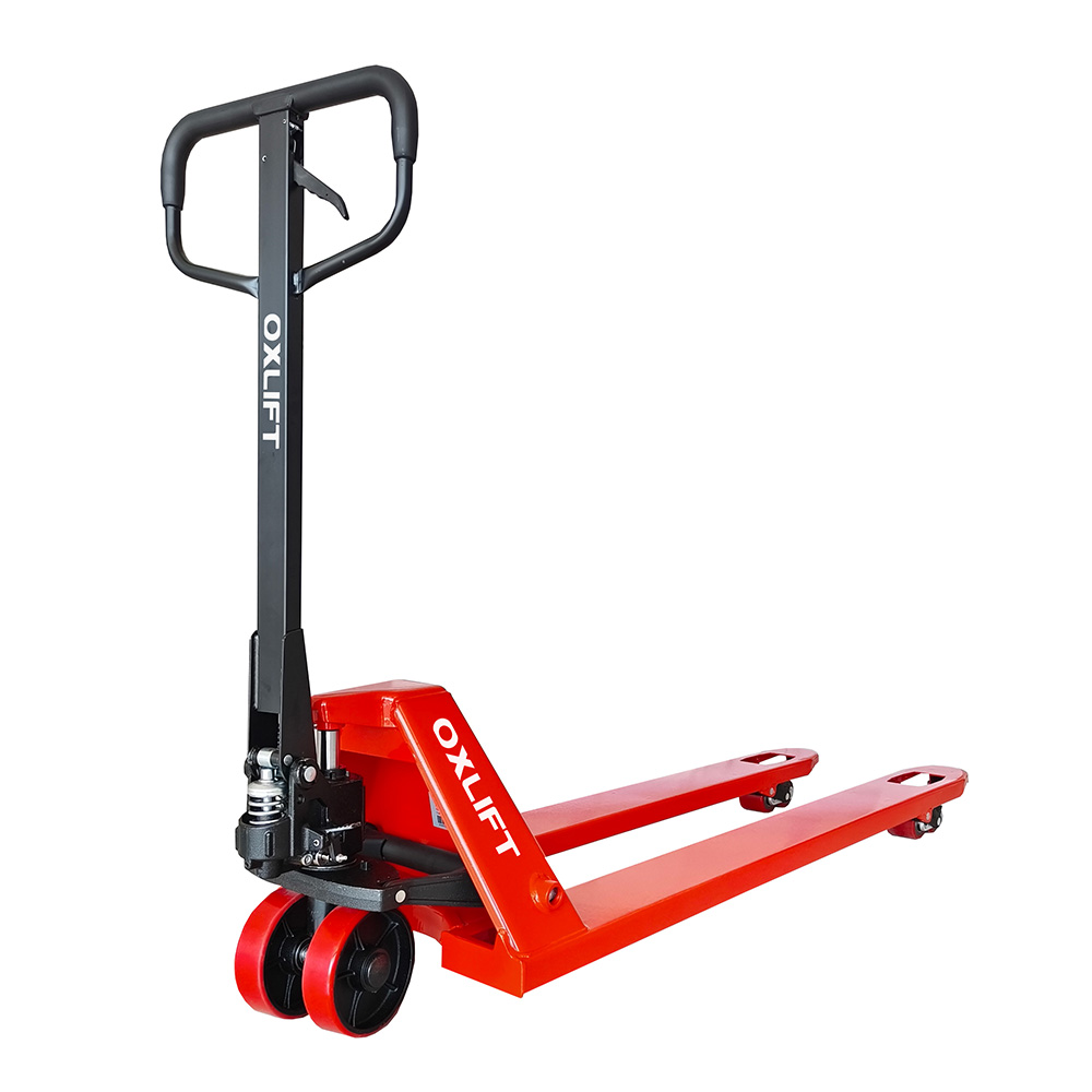 Гидравлическая тележка удлиненная OX25-L1500 1500мм 2500 кг