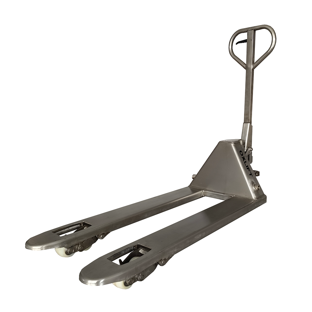 Ручная Гидравлическая Тележка из Нержавеющей Стали OXLIFT OX25-STEEL