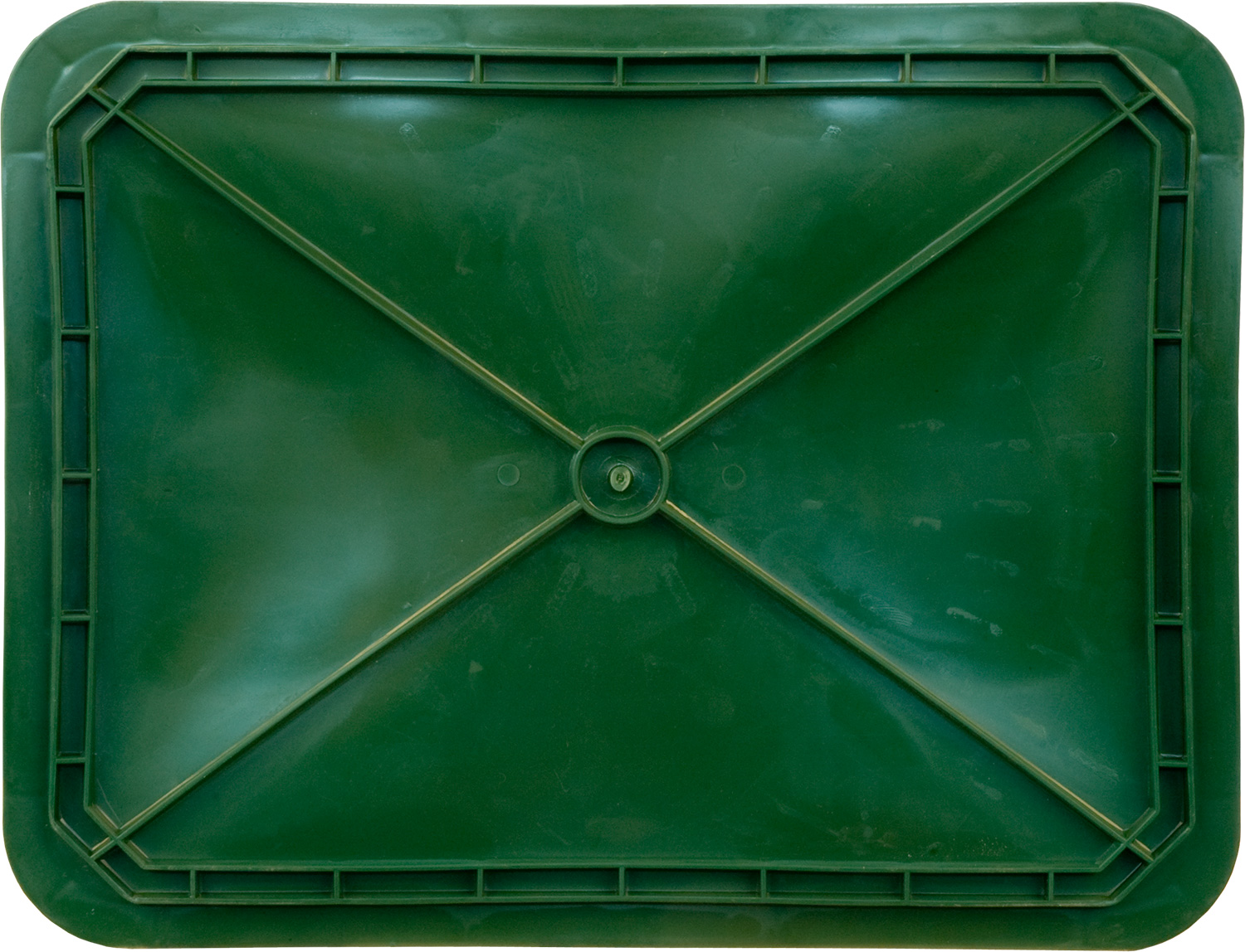 Пластиковый ящик 430х330х110 зеленый