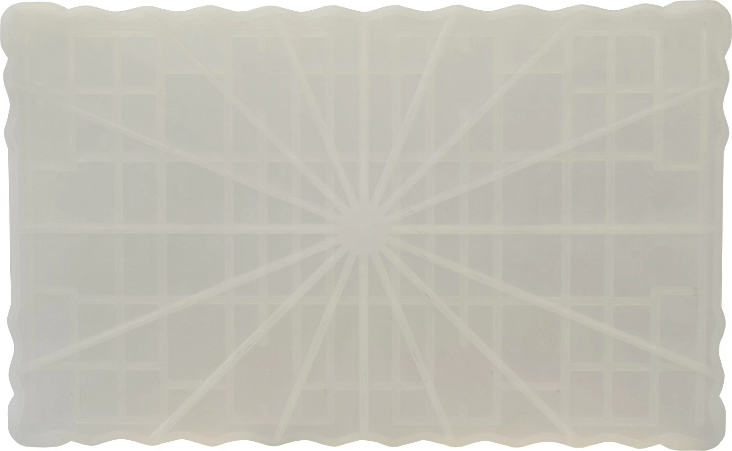 Пластиковый ящик для рыбы 788х470х138 белый