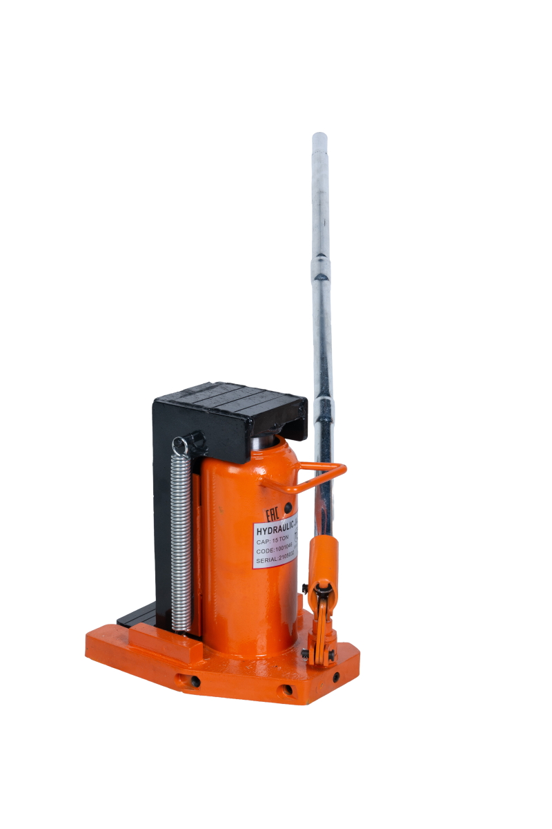 Домкрат гидравлический низкоподхватный MHC-15 грузоподъемность 15т, с пружинным возвратом штока