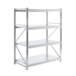 Полочный стеллаж серии MS Pro b 900x1000х2000h 4 яруса