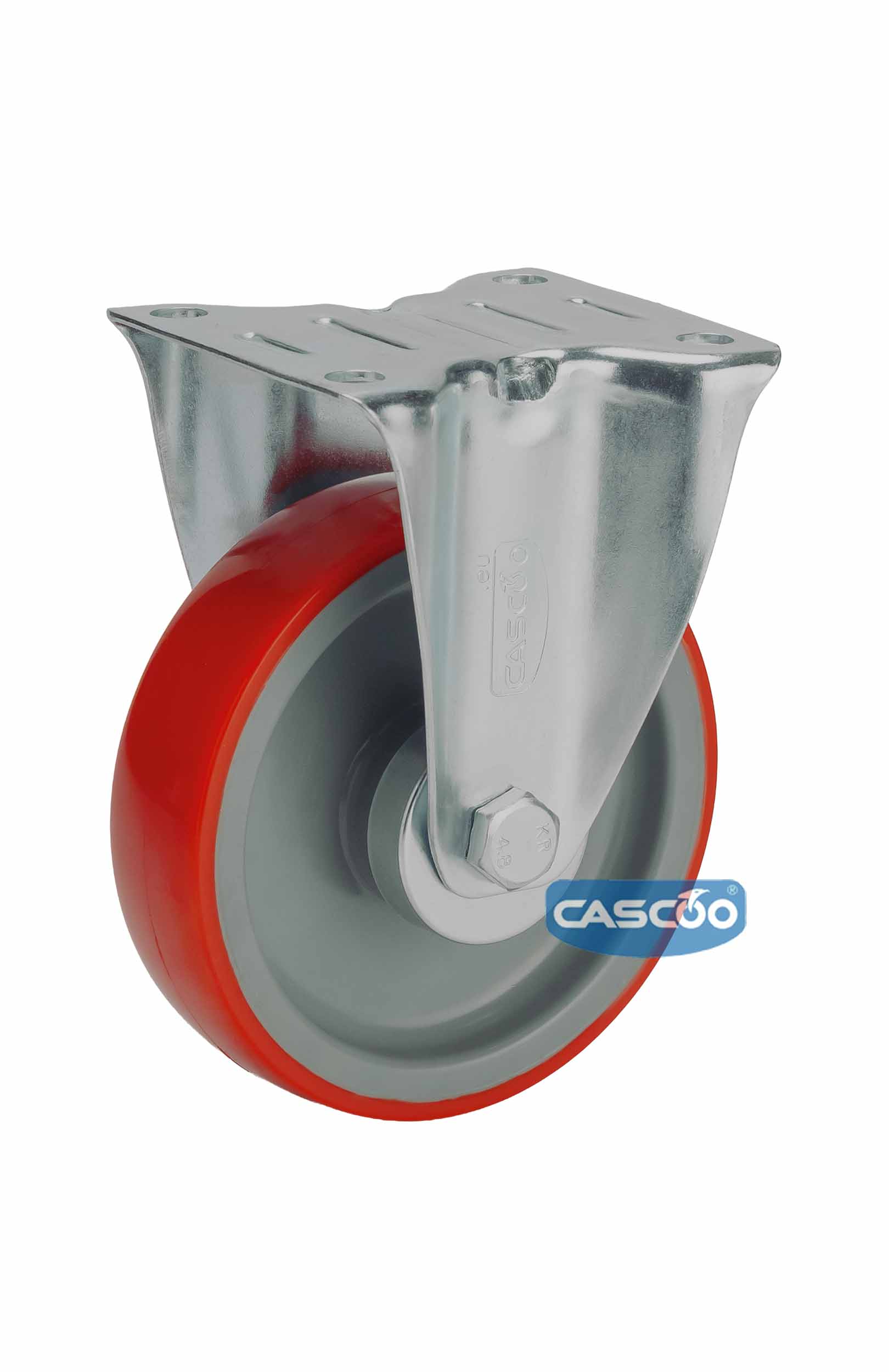Колесо CASCOO фиксированное (d=100мм, г/п=150кг), полиуретан / полиамид, Германия