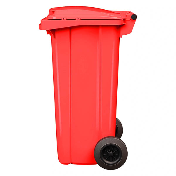 Передвижной мусорный контейнер на колесах 120 литров