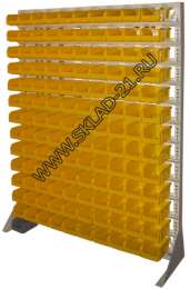 Стойка с пластиковыми ящиками C1-13-00-00 односторонняя 1150х1500