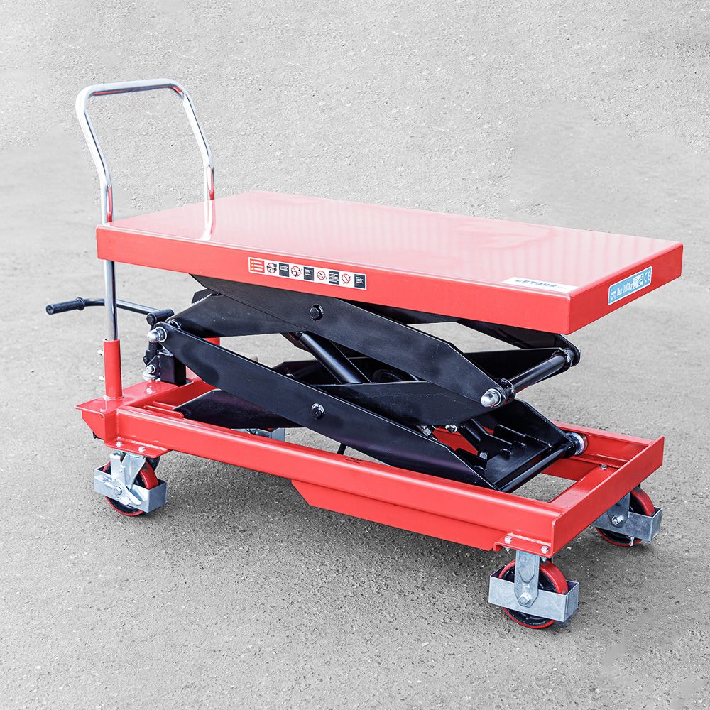 Гидравлический Подъемный Стол Передвижной OXLIFT OXFD-100 1700 мм 1000 кг 1200х610х80 мм