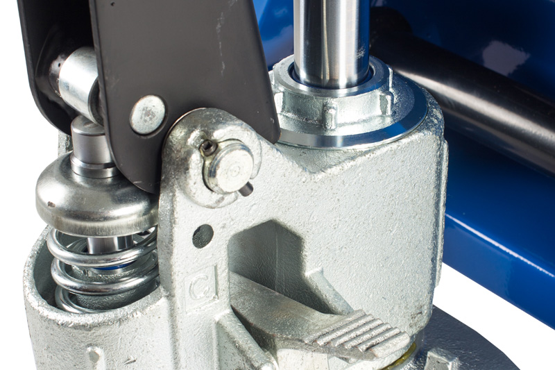 Тележка гидравлическая 2500 кг 1500 мм TOR AC(V) (полиуретановые колеса)