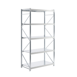 Полочный стеллаж серии MS Pro b 2100x1000х3000h 5 ярусов