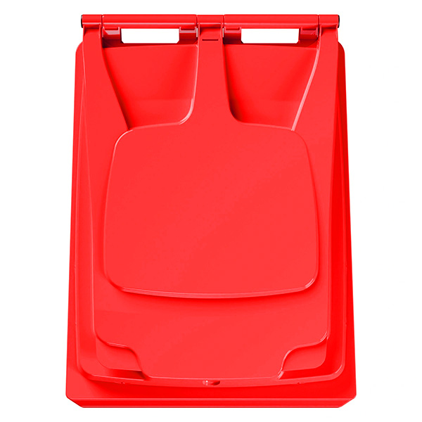 Передвижной мусорный контейнер 360 л. с крышкой без педали