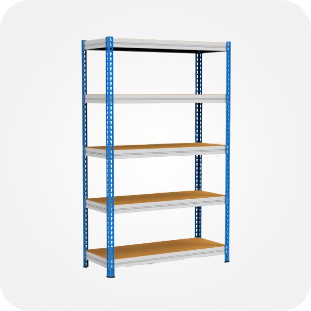 Полочные на зацепах до 300 кг на полку (серия МКФ)