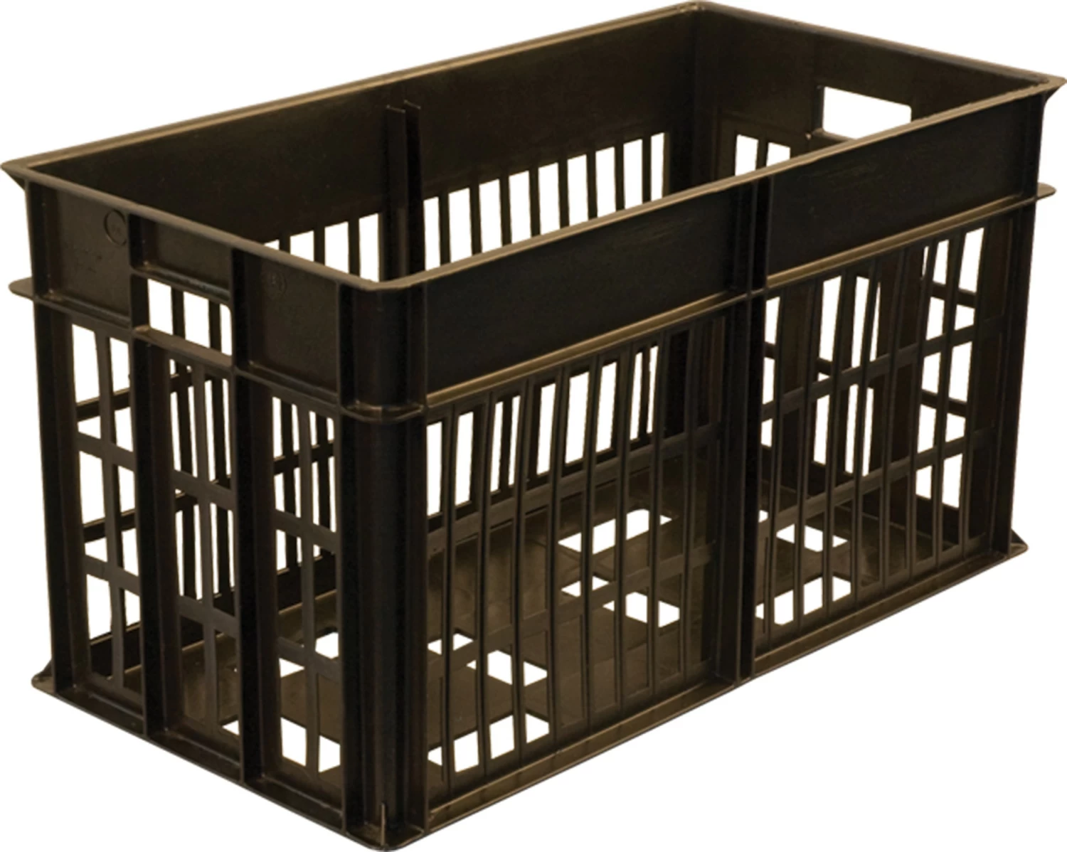 Пластиковый ящик 660х340х360 под ячейку для яиц, черный