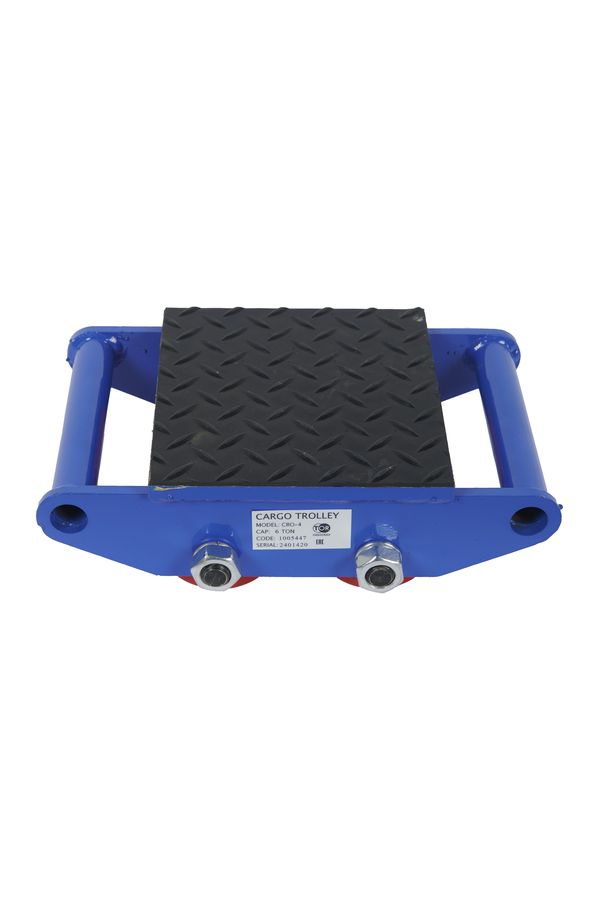 Роликовая платформа подкатная TOR CRO-4 г/п 6 т (G) (без ручки)