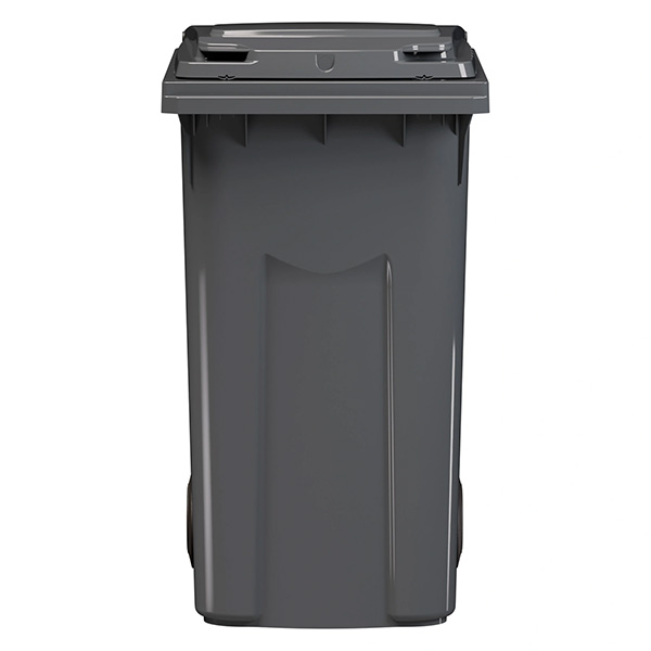 Передвижной мусорный контейнер 360 л. с крышкой без педали