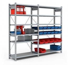 Полочные на зацепах с нагрузкой до 200 кг на  полку (серия СТ-031)