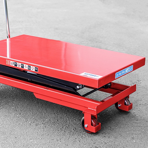 Гидравлический Подъемный Стол Передвижной OXLIFT OXFD-80 1500 мм 800 кг 1206х610х50 мм