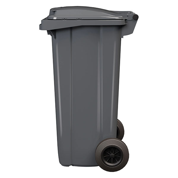 Передвижной мусорный контейнер на колесах 120 литров